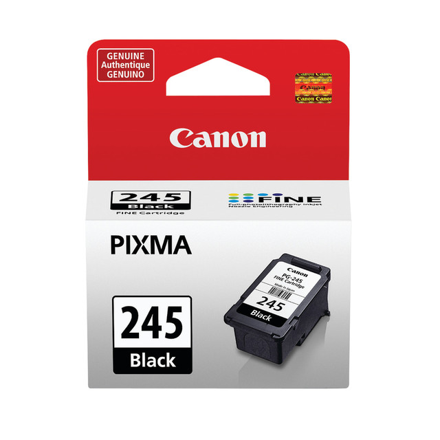 CANON USA, INC. 8279B001 Canon PG-245 Black Ink Cartridge, 8279B001