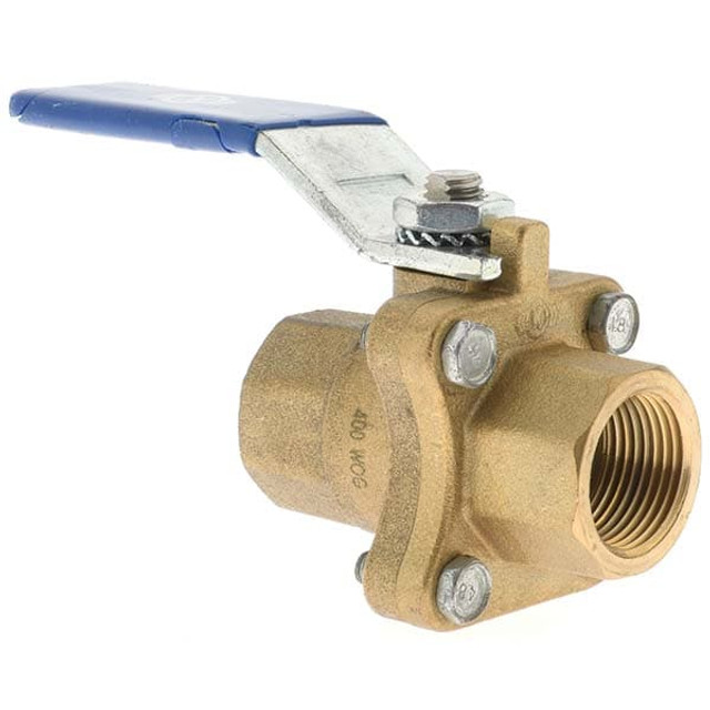 Value Collection BDR-572460-NY Full Port Air Brake Manual Ball Valve: 3/4" Pipe, Full Port