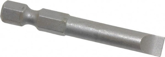 Wera 05059337001 Power Screwdriver Bit: 1/4" Blade Width, 1/4" Hex Drive