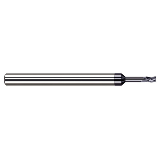 Harvey Tool 33278-C3 Square End Mill: 5/64" Dia, 3 mm LOC, 3 Flutes, Solid Carbide