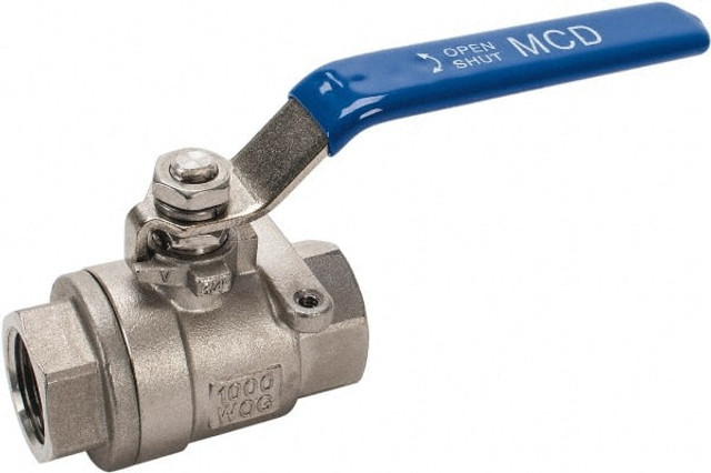 Midwest Control SSR-75 Standard Manual Ball Valve: 3/4" Pipe