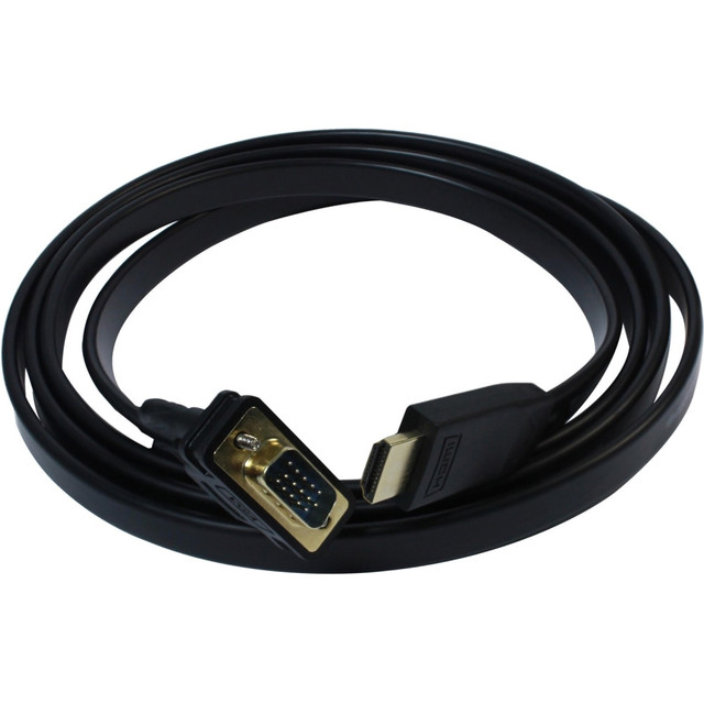 PLUGABLE TECHNOLOGIES HDMI-VGA Plugable HDMI to VGA Active Adapter Cable - First End: 1 x HDMI Male Digital Audio/Video - Second End: 1 x HD-15 Male VGA - Supports up to 1920 x 1080 - Black PLUGABLE TECHNOLOGIES HDMI-VGA Plugable HDMI to VGA Active Adapter Cable - First End: 1 x HDMI Male Digital Audio/Video - Second End: 1 x HD-15 Male VGA - Supports up to 1920 x 1080 - Black