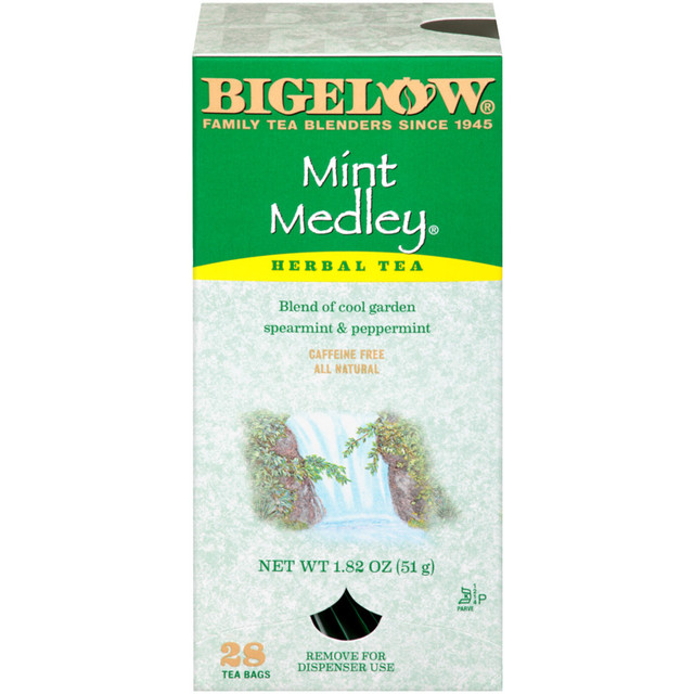 R. C. BIGELOW, INC. 10393 Bigelow Mint Medley Tea Bags, Box Of 28