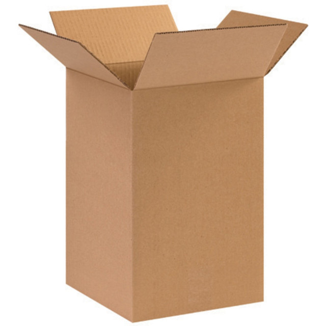 B O X MANAGEMENT, INC. 101012 Partners Brand Corrugated Boxes 10in x 10in x 12in, Bundle of 25