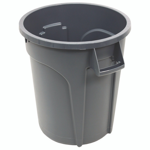 IMPACT PRODUCTS, LLC GC200103 Value-Plus Containers, 20 gal, Low-Density Polyethylene, Gray