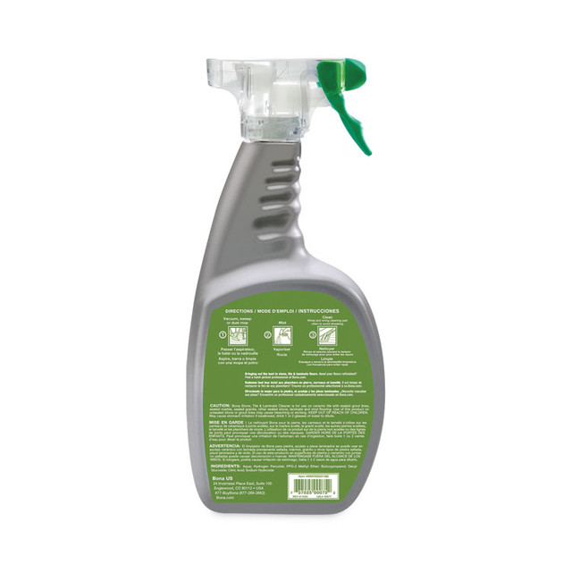 BONA US WM700051188 Stone, Tile and Laminate Floor Cleaner, Fresh Scent, 32 oz Spray Bottle