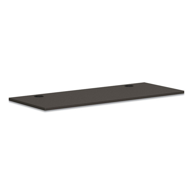 HON COMPANY PLRW6024LS1 Mod Worksurface, Rectangular, 60w x 24d, Slate Teak