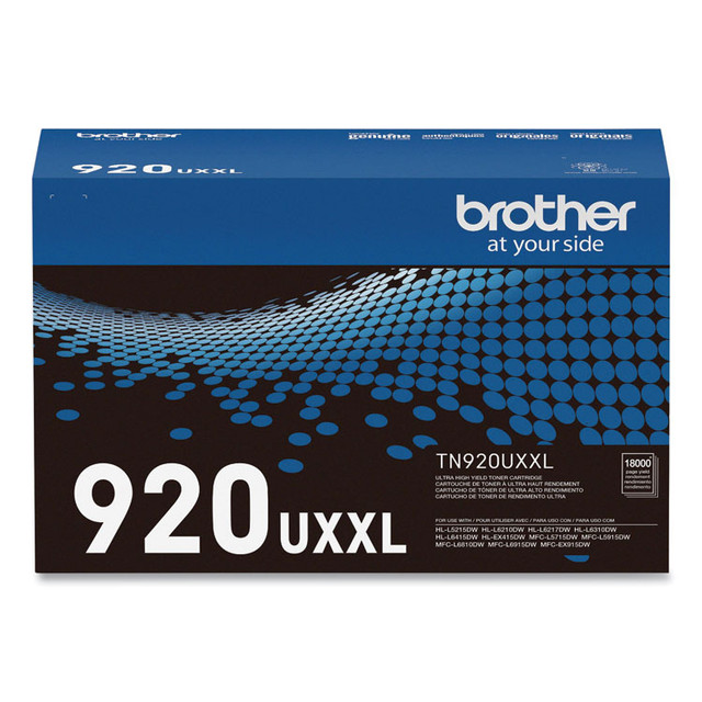BROTHER INTL. CORP. TN920UXXL TN920UXXL Ultra High-Yield Toner, 18,000 Page-Yield, Black