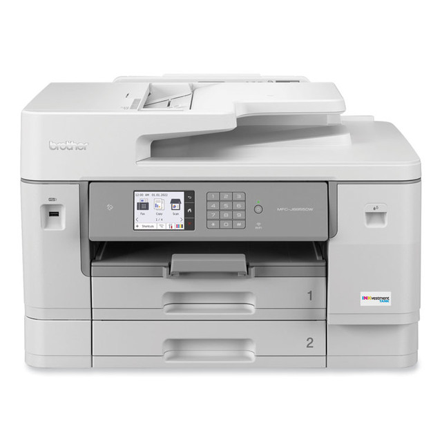 BROTHER INTL. CORP. MFCJ6955DW MFC-J6955DW INKvestment Tank All-in-One Color Inkjet Printer, Copy/Fax/Print/Scan
