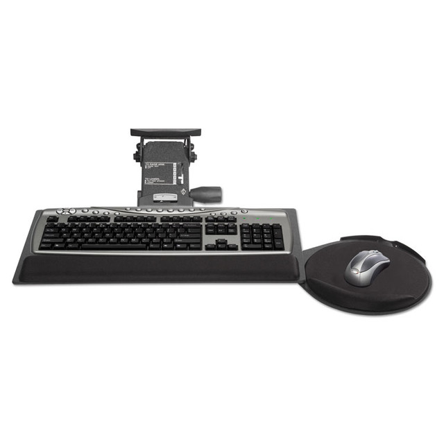 KELLY COMPUTER SUPPLIES Supply 69575 Leverless Lift N Lock Keyboard Tray, 19w x 10d, Black