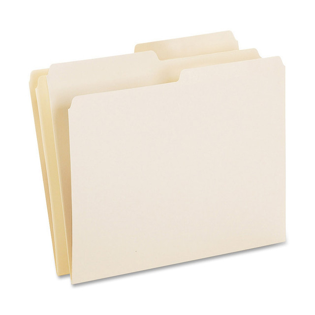 ESSELTE CORP 75212 Oxford 1/2-Cut File Folders, Letter Size, Manila, Box Of 100 ESSELTE CORP 75212 Oxford 1/2-Cut File Folders, Letter Size, Manila, Box Of 100