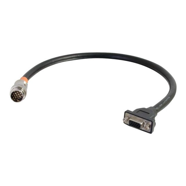 LASTAR INC. 60092 C2G RapidRun VGA (HD15) Micro Flying Lead - Video cable - VGA - 15 pin RapidRun male to HD-15 (VGA) male - 1.5 ft - black LASTAR INC. 60092 C2G RapidRun VGA (HD15) Micro Flying Lead - Video cable - VGA - 15 pin RapidRun male to HD-15 (VGA) male - 1.5 ft - black