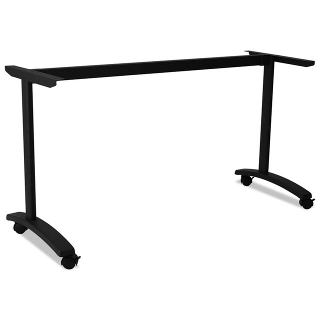 ALERA VA7476BK Alera Valencia Series Training Table T-Leg Base, 54w x 19.75d x 28.5h, Black