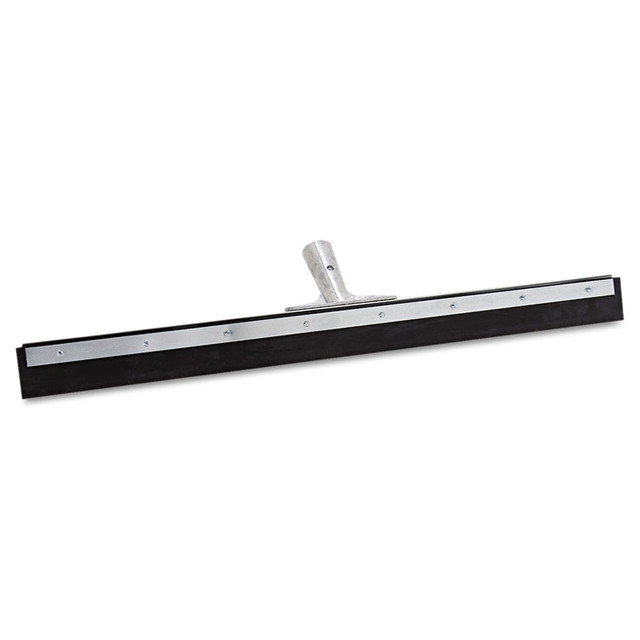 UNGER FE600 AquaDozer Straight Floor Squeegee, 24" Wide Blade, 3" Handle