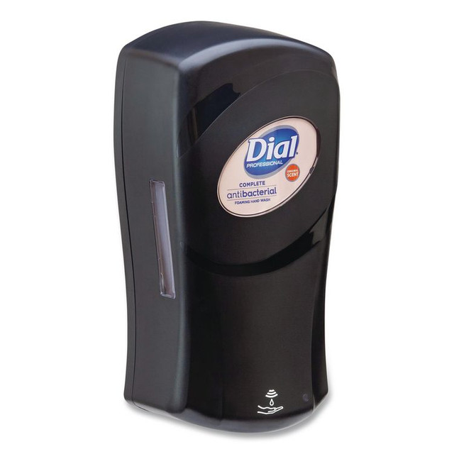 DIAL PROFESSIONAL 16626 FIT Universal Touch Free Dispenser, 1 L, 4 x 5.4 x 11.2, Slate, 3/Carton