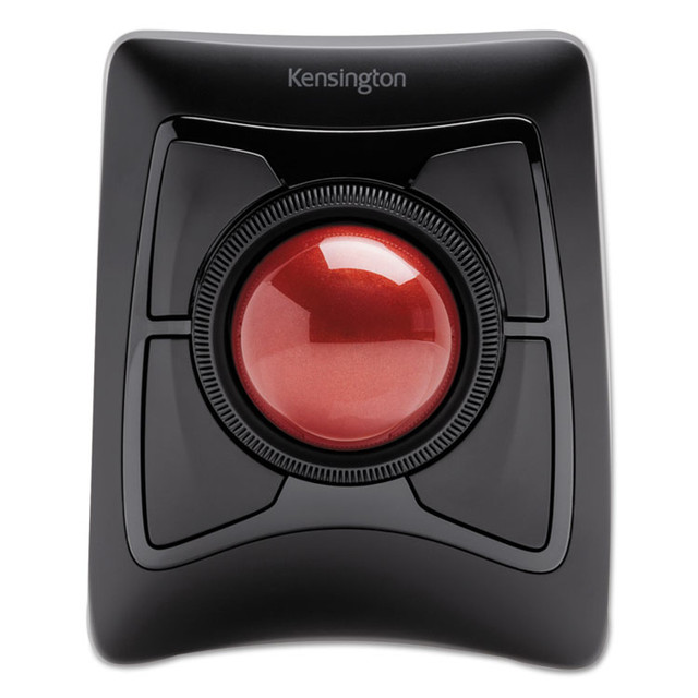 KENSINGTON 72359 Expert Mouse Wireless Trackball, 2.4 GHz Frequency/30 ft Wireless Range, Left/Right Hand Use, Black