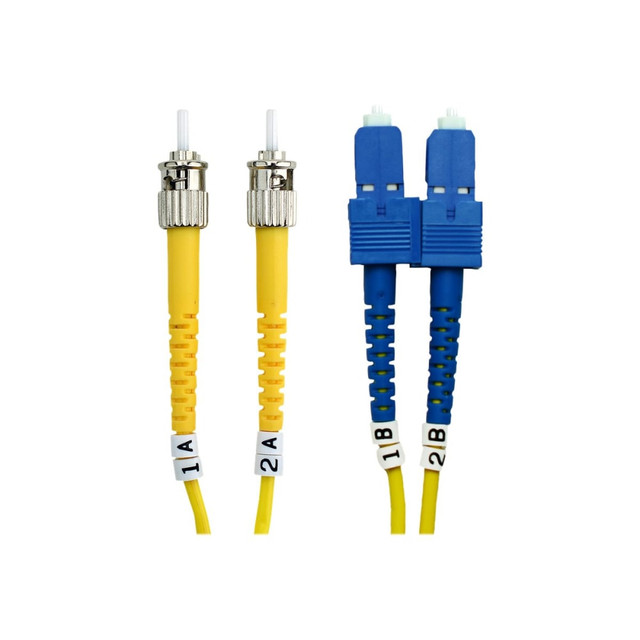 BELKIN, INC. F2F80207-05M Belkin - Patch cable - ST/PC single-mode (M) to SC/PC single-mode (M) - 5 m - fiber optic - 8.3 / 125 micron - OS1 - yellow BELKIN, INC. F2F80207-05M Belkin - Patch cable - ST/PC single-mode (M) to SC/PC single-mode (M) - 5 m - fiber optic - 8.3 / 125 micron - OS1 - yellow