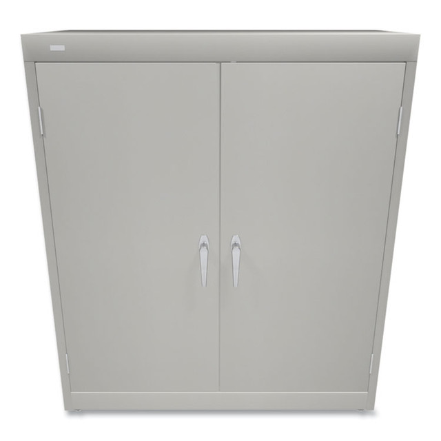 HON COMPANY SC1842Q Assembled Storage Cabinet, 36w x 18.13d x 41.75h, Light Gray