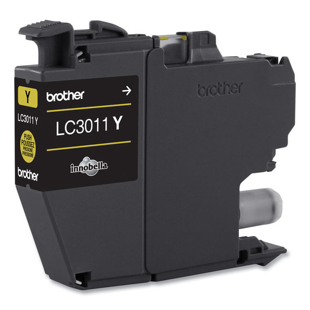 BROTHER INTL. CORP. LC3011Y LC3011Y Ink, 200 Page-Yield, Yellow