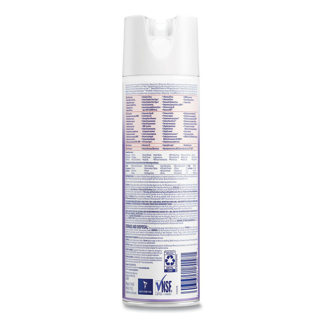 RECKITT BENCKISER Professional LYSOL® Brand 89097EA Disinfectant Spray, Lavender, 19 oz Aerosol Spray