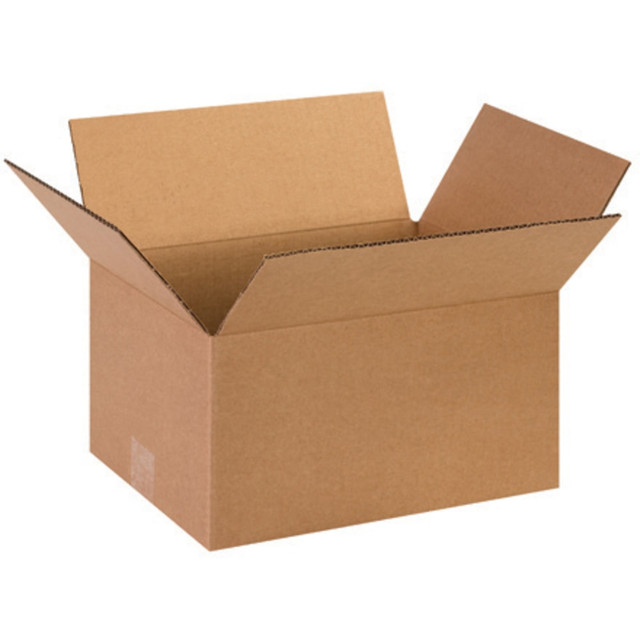 B O X MANAGEMENT, INC. 13107 Partners Brand Corrugated Boxes 13in x 10in x 7in, Kraft, Bundle of 25 B O X MANAGEMENT, INC. 13107 Partners Brand Corrugated Boxes 13in x 10in x 7in, Kraft, Bundle of 25