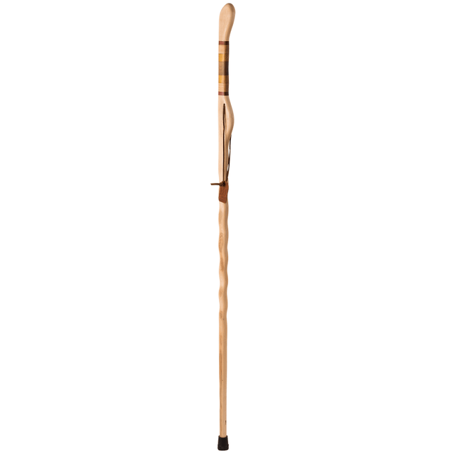 BRAZOS WALKING STICKS 602-3000-1143 Texas Safari Hickory Walking Stick, 58in BRAZOS WALKING STICKS 602-3000-1143 Texas Safari Hickory Walking Stick, 58in