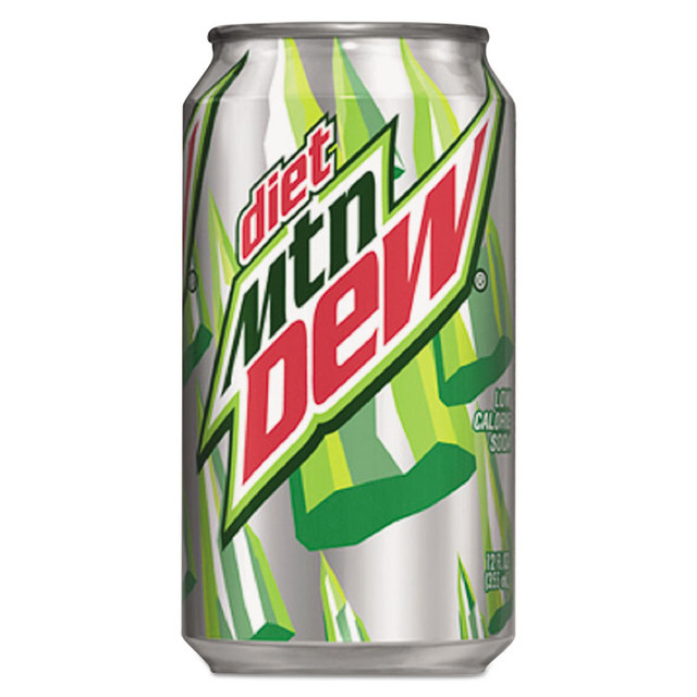 PEPSICO Mountain Dew® 09972PK Diet Citrus, 12 oz Soda Can, 12/Pack