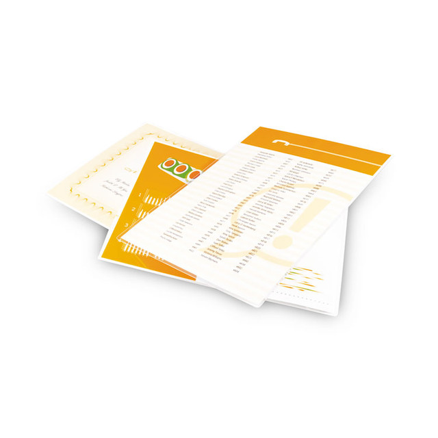 WILSON JONES CO. GBC® 3747143 Economy Thermal Laminating Pouches, 3 mil, 9" x 11.5", Gloss Clear, 200/Box