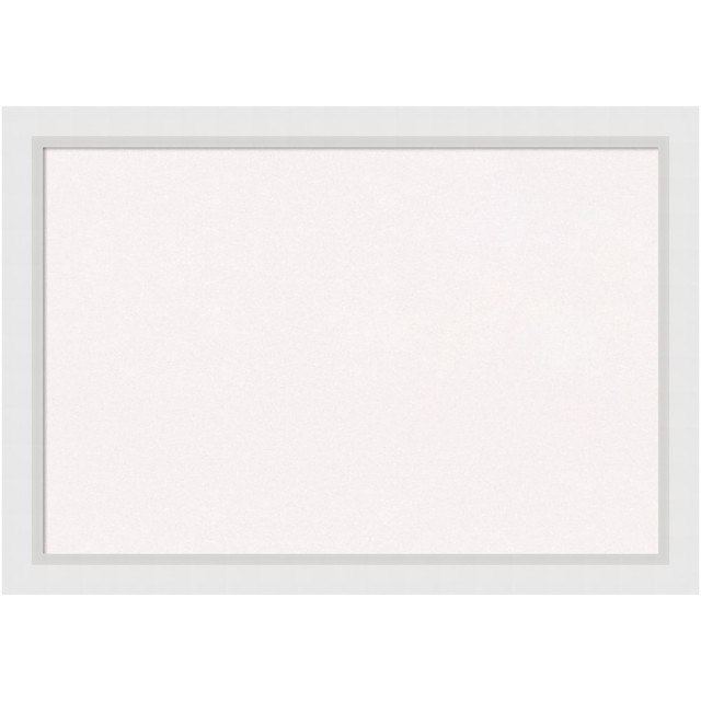 UNIEK INC. A42703979379 Amanti Art Cork Bulletin Board, 40in x 28in, White, Blanco White Wood Frame UNIEK INC. A42703979379 Amanti Art Cork Bulletin Board, 40in x 28in, White, Blanco White Wood Frame