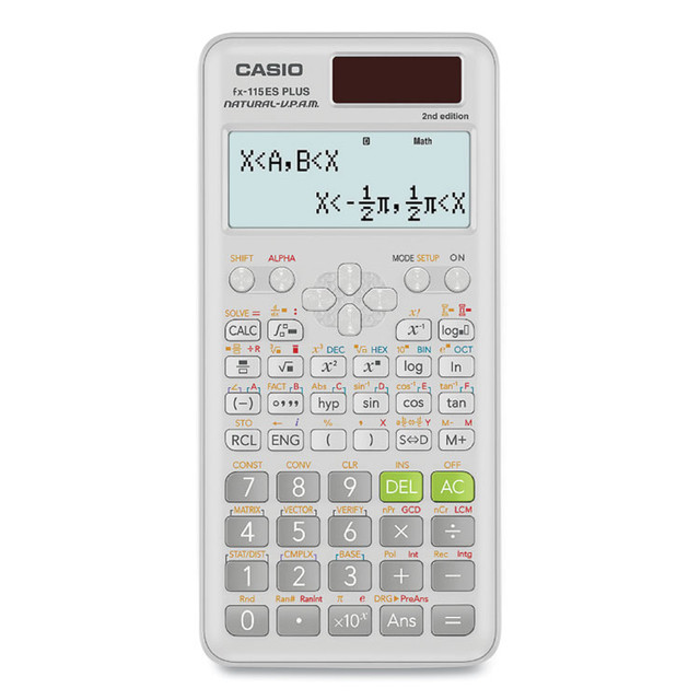 CASIO, INC. FX115ESPLS2 FX-115ESPLS2-S 2nd Edition Scientific Calculator, 12-Digit LCD