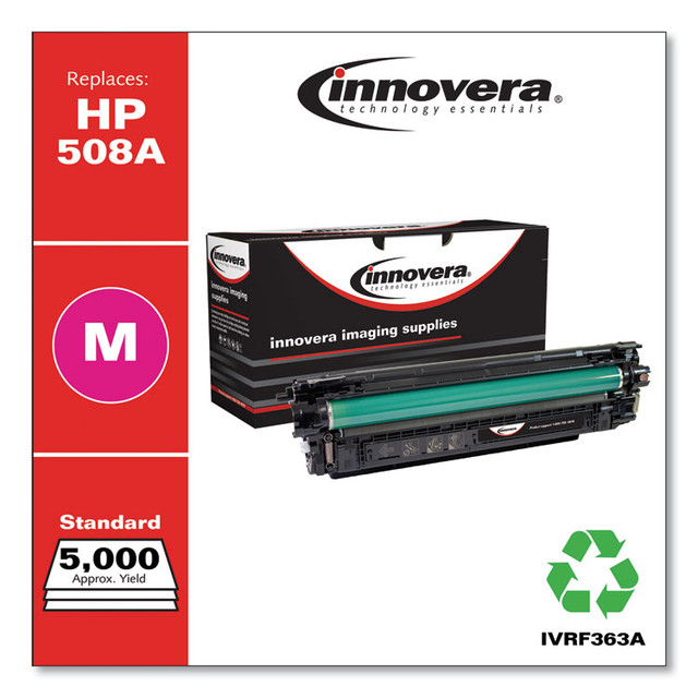 INNOVERA F363A Remanufactured Magenta Toner, Replacement for 508A (CF363A), 5,000 Page-Yield