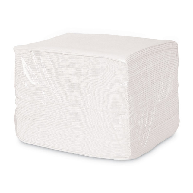 BOARDWALK V040QPW DRC Wipers, 12 x 13, White, 56 Bag, 18 Bags/Carton