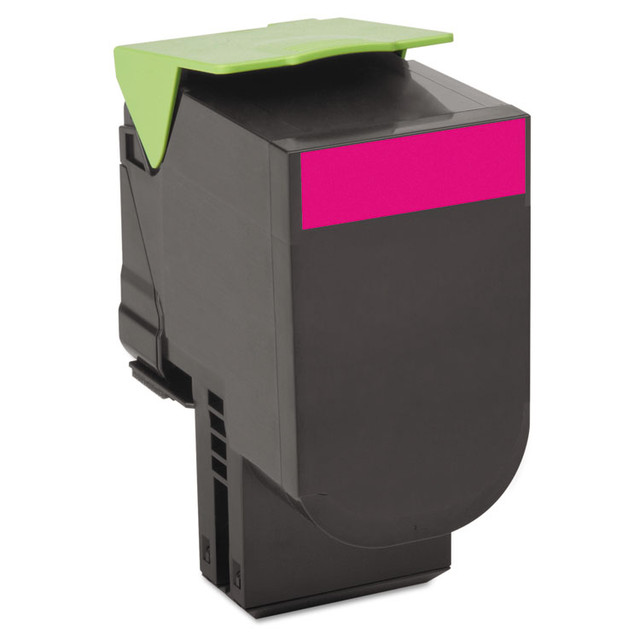 LEXMARK INT'L, INC. 80C10M0 80C10M0 Return Program Toner, 1,000 Page-Yield, Magenta