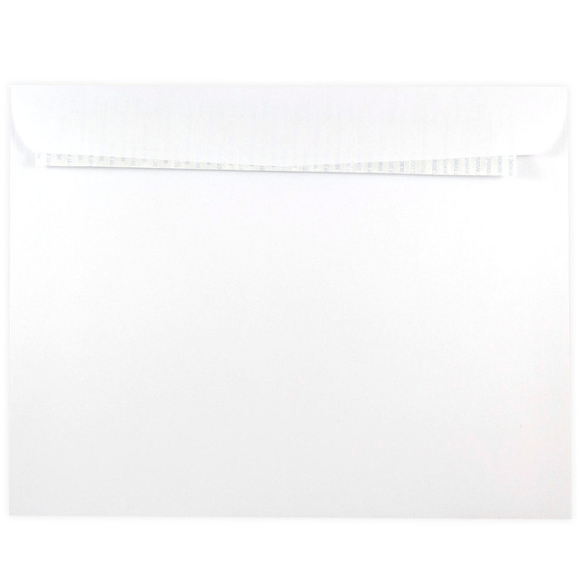 JAM PAPER AND ENVELOPE 356828787A JAM Paper Booklet Envelopes, 10in x 13in, Peel & Seal Closure, White, Pack Of 25 Envelopes