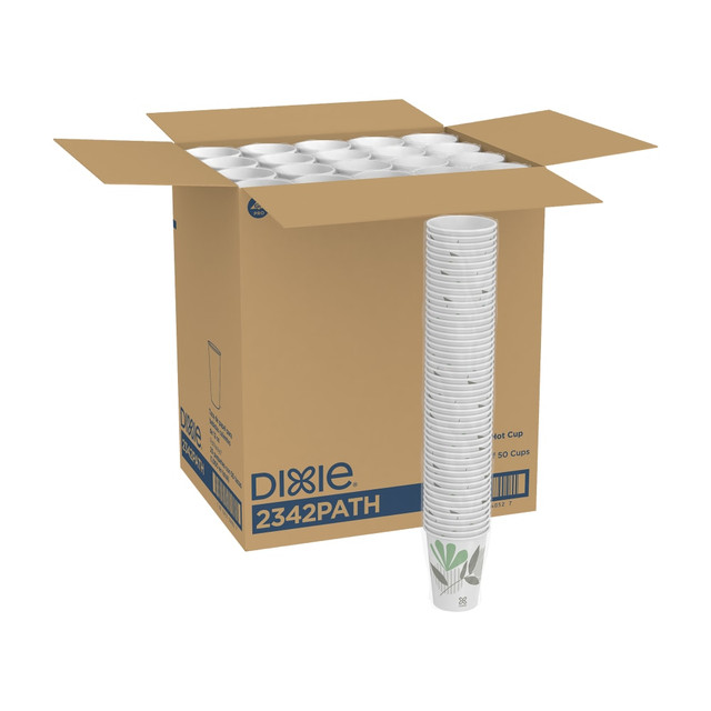 DIXIE FOODS 2342PATH Dixie Paper Hot Cups, 12 Oz, Pathways, Case Of 1,000 Cups DIXIE FOODS 2342PATH Dixie Paper Hot Cups, 12 Oz, Pathways, Case Of 1,000 Cups