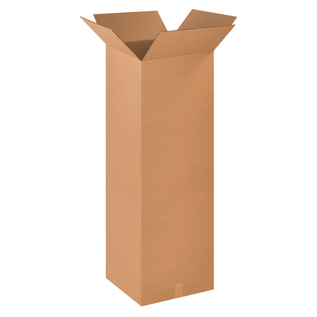 B O X MANAGEMENT, INC. 161648 Partners Brand Corrugated Boxes 16in x 16in x 48in, Bundle of 10