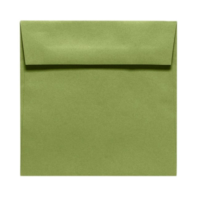 ACTION ENVELOPE EX8535-27-1M LUX Square Envelopes, 6 1/2in x 6 1/2in, Peel & Press Closure, Avocado Green, Pack Of 1,000 ACTION ENVELOPE EX8535-27-1M LUX Square Envelopes, 6 1/2in x 6 1/2in, Peel & Press Closure, Avocado Green, Pack Of 1,000
