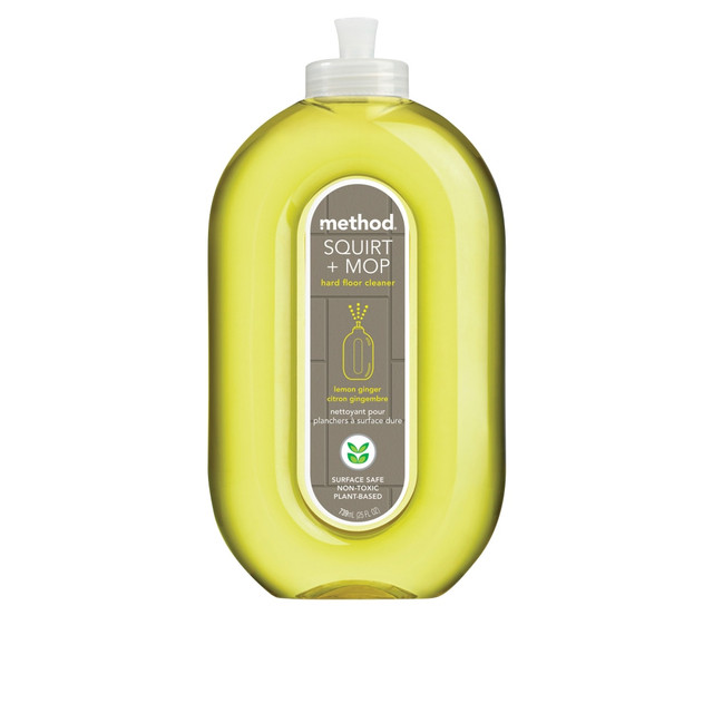 METHOD PRODUCTS, INC. 00563 Method Squirt And Mop All Floor Cleaner, Lemon Ginger Scent, 25 Oz Bottle METHOD PRODUCTS, INC. 00563 Method Squirt And Mop All Floor Cleaner, Lemon Ginger Scent, 25 Oz Bottle