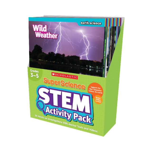 SCHOLASTIC INC 809901 SuperScience STEM Instant Activities, Grades 4-6