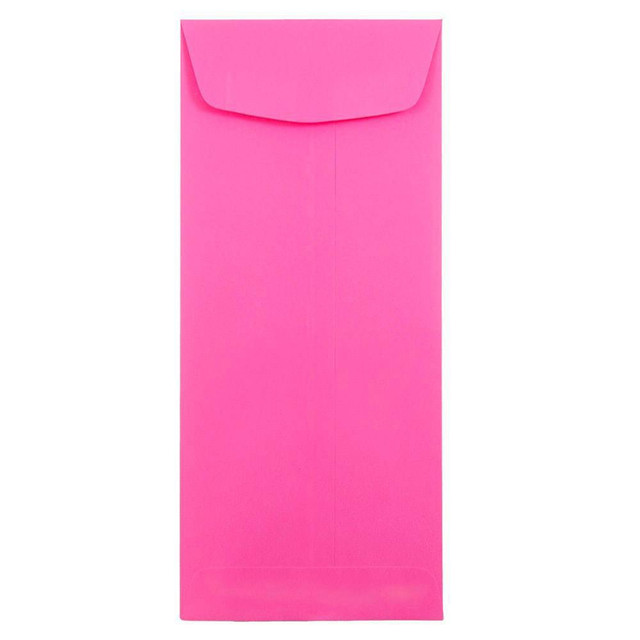 JAM PAPER AND ENVELOPE 3156391 JAM Paper Policy Envelopes, #11, Gummed Seal, Ultra Fuchsia Pink, Pack Of 25