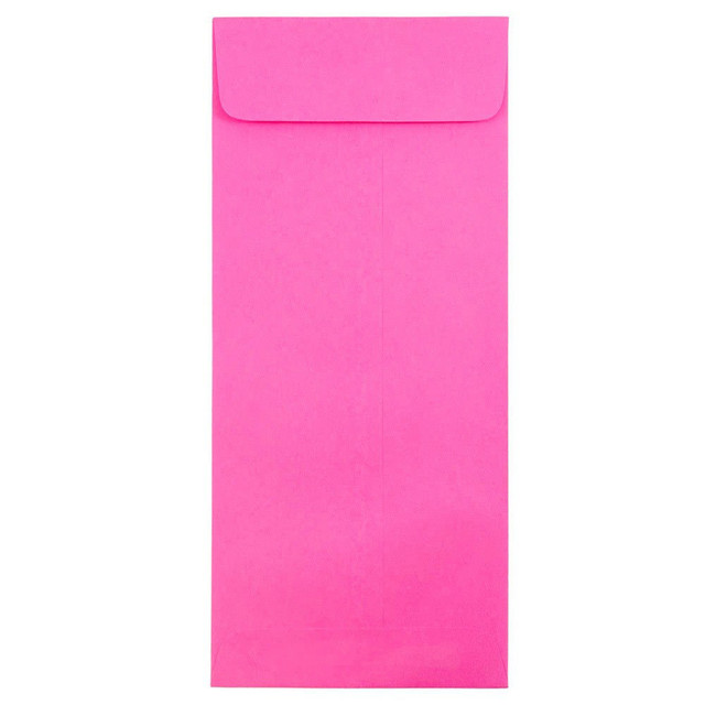 JAM PAPER AND ENVELOPE JAM Paper 3156402  Policy Envelopes, #14, Gummed Seal, Ultra Fuchsia Pink, Pack Of 25