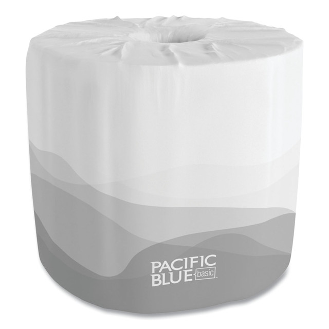 ADVANTUS CORP. 1458001 Georgia-Pacific Envision Economical 1-Ply Toilet Paper, 100% Recycled, 1210 Sheets Per Roll, Pack Of 80 Rolls