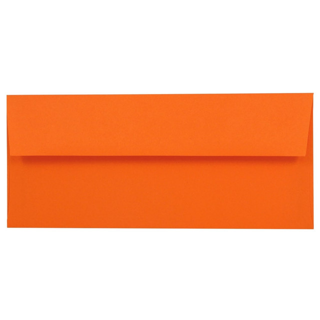 JAM PAPER AND ENVELOPE 15860 JAM PAPER #10 Business Colored Envelopes, 4 1/8in x 9 1/2in, Orange, 25/Pack JAM PAPER AND ENVELOPE 15860 JAM PAPER #10 Business Colored Envelopes, 4 1/8in x 9 1/2in, Orange, 25/Pack