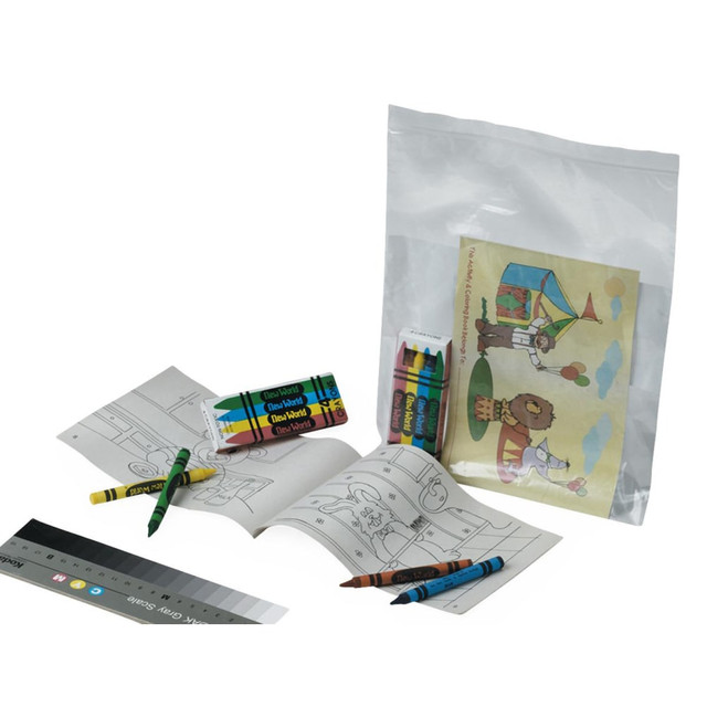 MEDLINE INDUSTRIES, INC. DYKD200COLP1 Medline Coloring Books And Crayons, Pack Of 25 Books