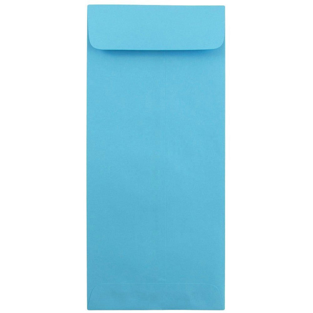 JAM PAPER AND ENVELOPE 3156401 JAM PAPER #12 Policy Business Colored Envelopes, 4 3/4 x 11, Blue, Pack Of 25