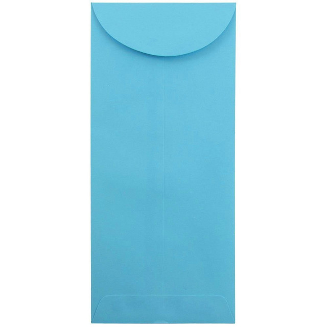 JAM PAPER AND ENVELOPE 3156407 JAM PAPER #14 Policy Business Colored Envelopes, 5 x 11 1/2, Blue Recycled, 25/Pack