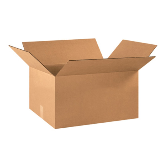 B O X MANAGEMENT, INC. Partners Brand 221610  Corrugated Boxes 22in x 16in x 10in, Bundle of 20