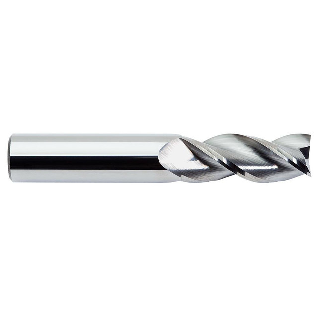 M.A. Ford. 13837507 Square End Mill: 3/8'' Dia, 1-1/2'' LOC, 3/8'' Shank Dia, 3-1/2'' OAL, 3 Flutes, Solid Carbide