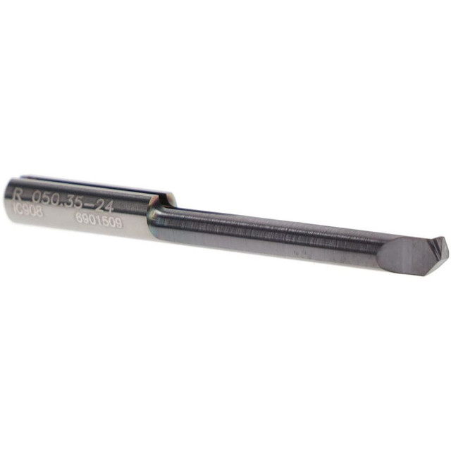 Iscar 6405289 Chamfering Boring Bar: 0.1378" Min Bore, 0.9449" Max Depth, Right Hand Cut, Submicron Solid Carbide