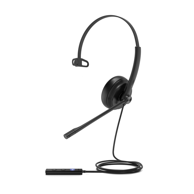 YEALINK YEA-UH34-MONO-TEAM  Mono Teams USB Wired Headset, Black, YEA-UH34-MONO-TEAM